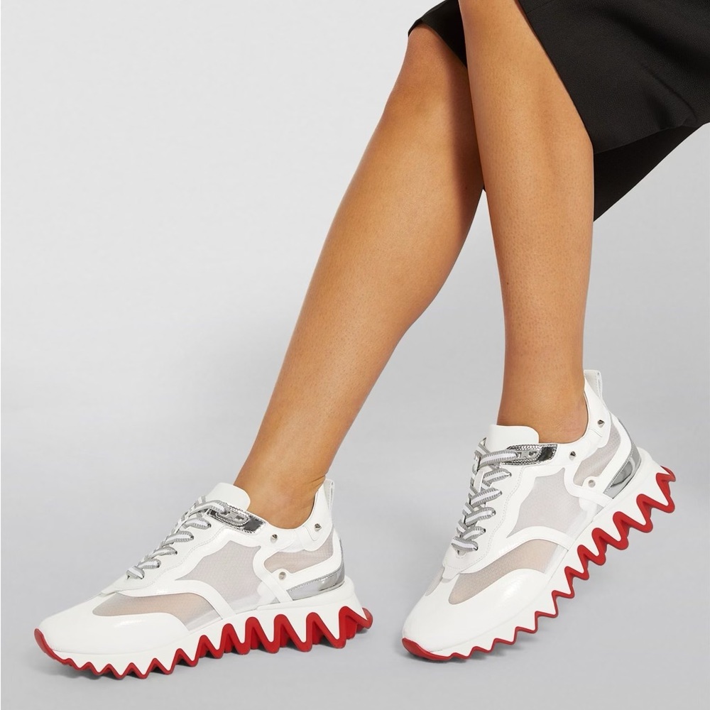 Christian Louboutin Sharkina Spike Low Top Sneaker